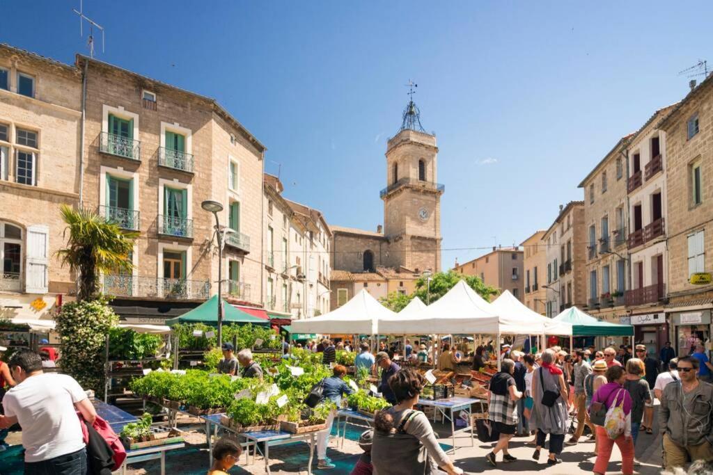 Historical Center Of Pezenas Apartment Exterior foto